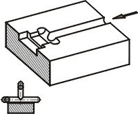 注塑模具邊緣薄片澆口或薄膜澆口應用