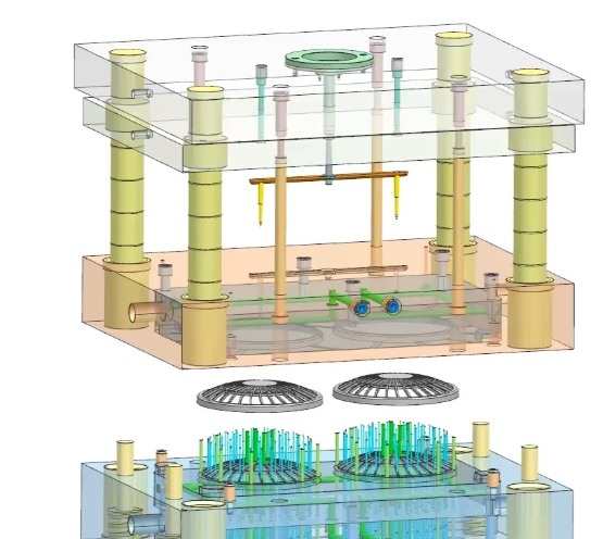注塑模具設(shè)計三板模小水口的設(shè)計規(guī)范